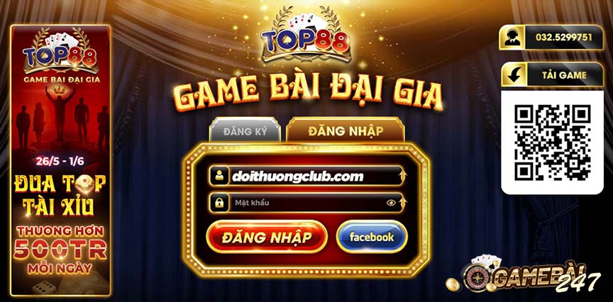 TOP88 game bài đổi thưởng